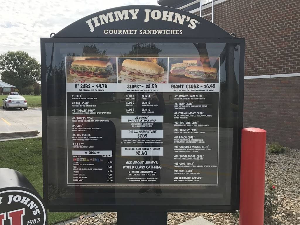 Jimmy Johns | meal delivery | 710 W Champaign Ave, Rantoul, IL 61866, USA | 2178928230 OR +1 217-892-8230