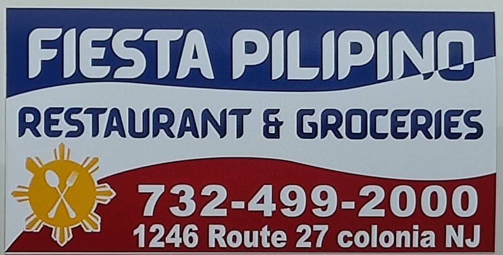 Fiesta Pilipino Restaurant and Groceries | restaurant | 1246 NJ-27, Colonia, NJ 07067, USA | 7324992000 OR +1 732-499-2000