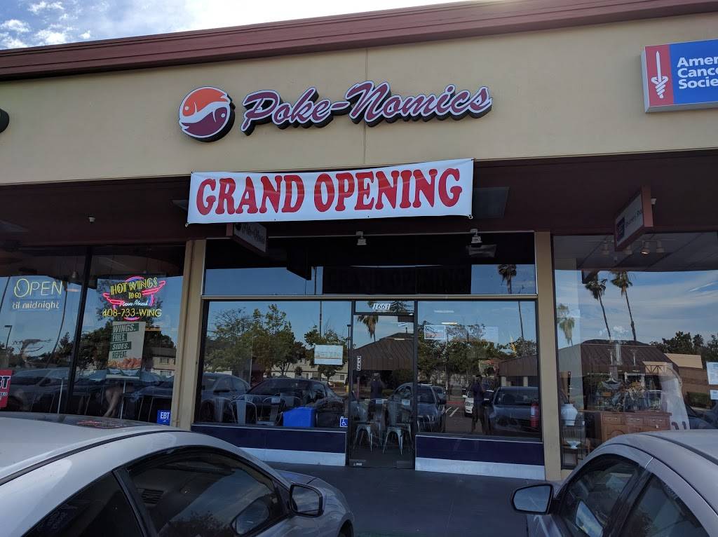 Poke-Nomics | restaurant | 1661 Hollenbeck Ave, Sunnyvale, CA 94087, USA | 4086852966 OR +1 408-685-2966