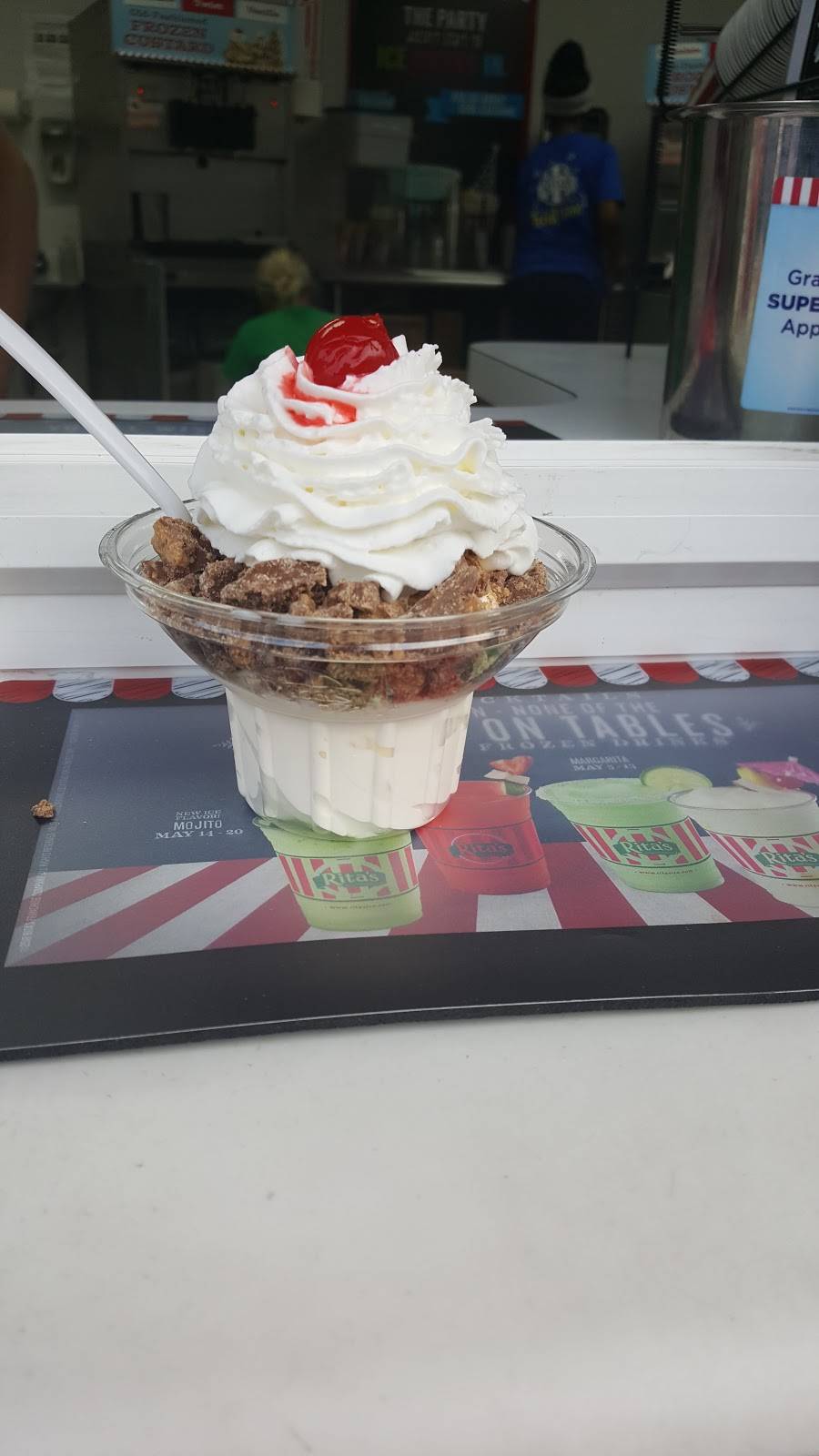 Ritas Italian Ice & Frozen Custard | restaurant | 2033 Eastern Ave, Baltimore, MD 21231, USA | 4107322663 OR +1 410-732-2663