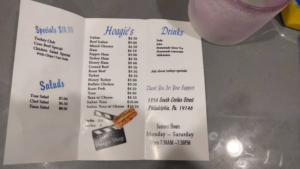 Vitos | restaurant | 1354 S Corlies St, Philadelphia, PA 19146, USA | 2676394175 OR +1 267-639-4175