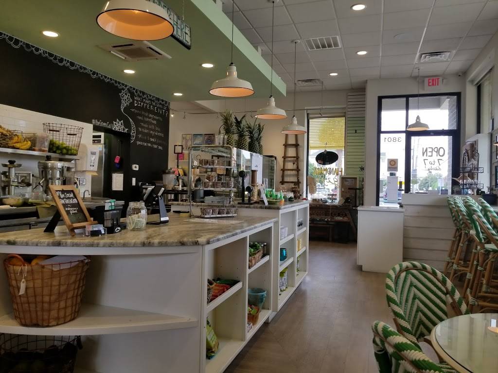 The Green Cat Juice Bar & Market | cafe | 3801 Pacific Ave, Virginia Beach, VA 23451, USA | 7574177377 OR +1 757-417-7377