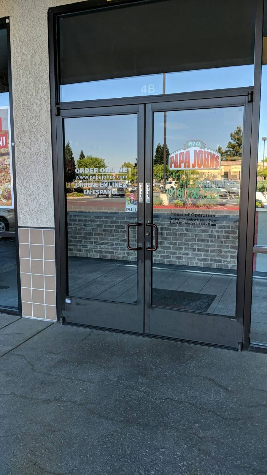 Papa Johns Pizza | restaurant | 5015 Foothills Blvd Ste 4, Roseville, CA 95747, USA | 9167807272 OR +1 916-780-7272