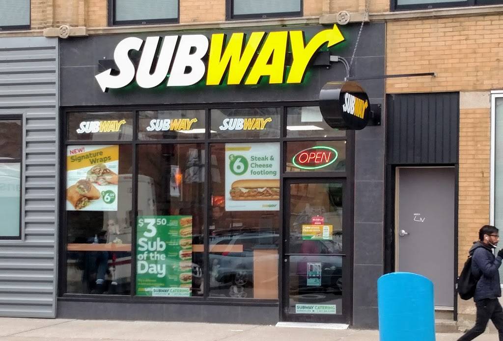 Subway Restaurants | restaurant | 3952 N Sheridan Rd, Chicago, IL 60613, USA | 7736986962 OR +1 773-698-6962