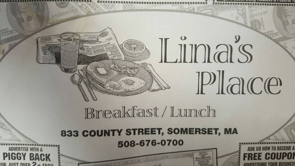 Linas Place | restaurant | 833 County St, Somerset, MA 02726, USA | 5086760700 OR +1 508-676-0700