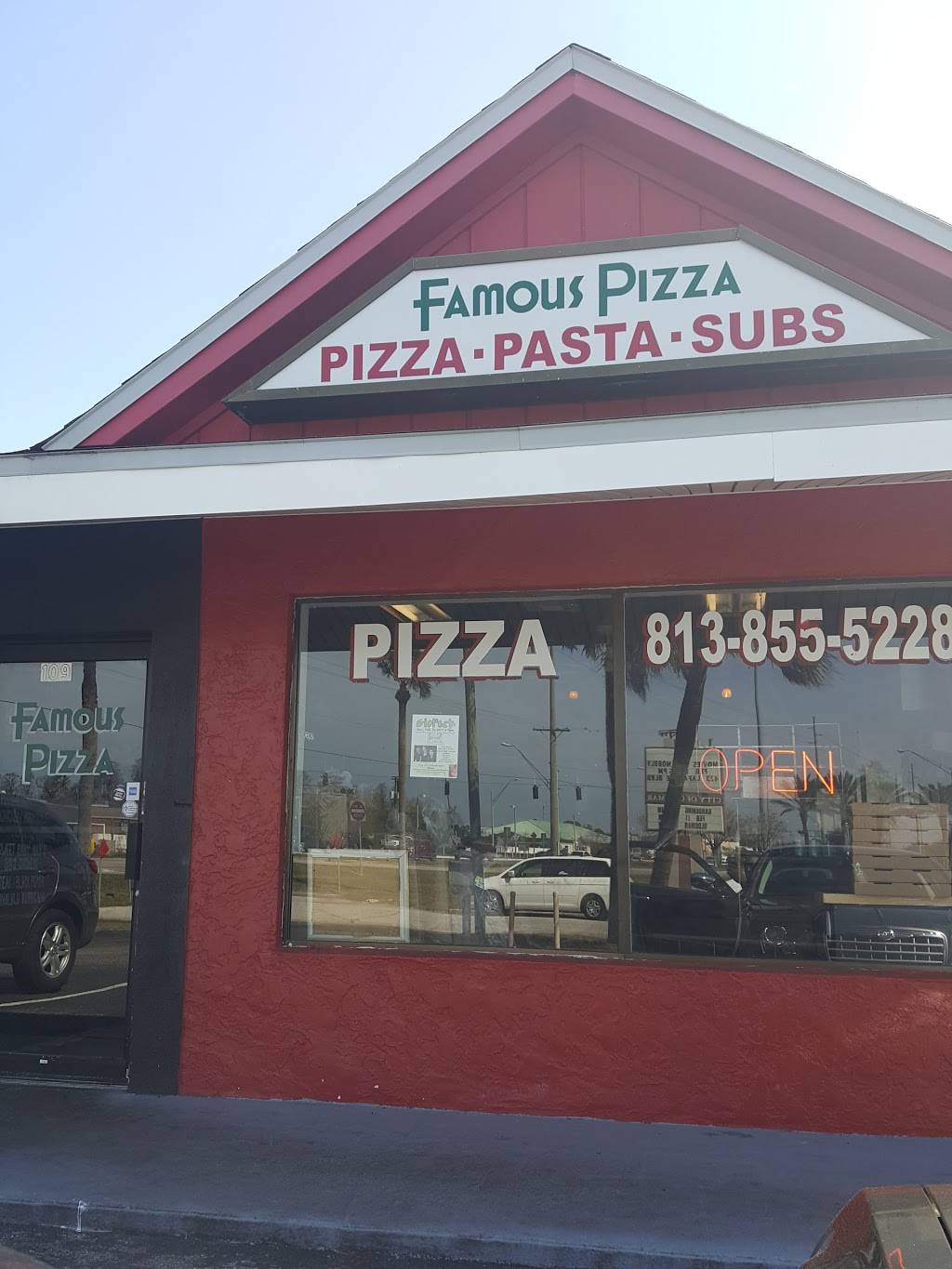 Famous Pizza | restaurant | 109 Fairfield St, Oldsmar, FL 34677, USA | 8138555228 OR +1 813-855-5228