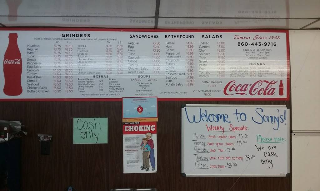 Sonnys Market | restaurant | 324 Jefferson Ave, New London, CT 06320, USA | 8604439716 OR +1 860-443-9716