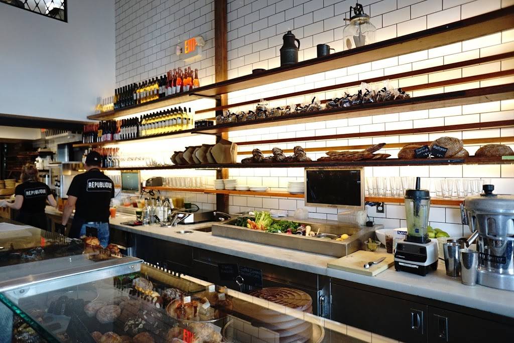 Republique | cafe | 624 South La Brea Ave, Los Angeles, CA 90036, USA | 3103626115 OR +1 310-362-6115