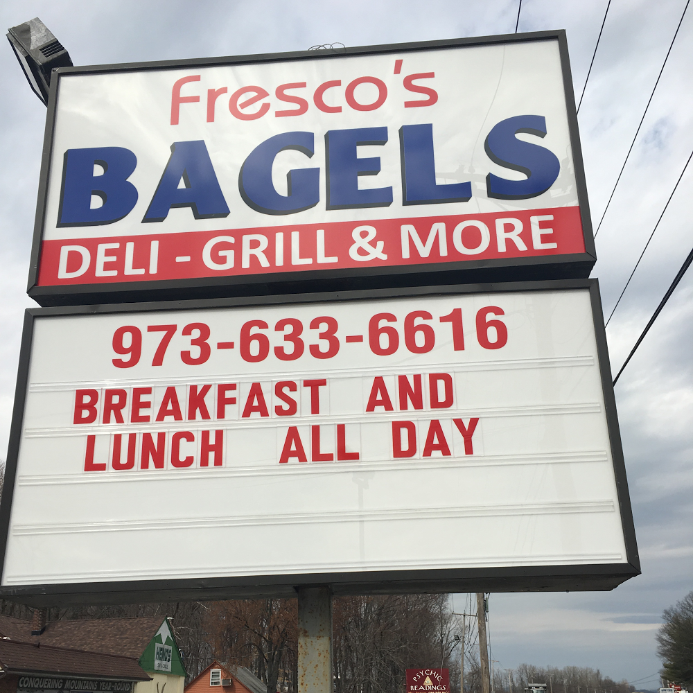 Frescos Bagels | bakery | 57 NJ-23, Pequannock Township, NJ 07440, USA | 9736336616 OR +1 973-633-6616