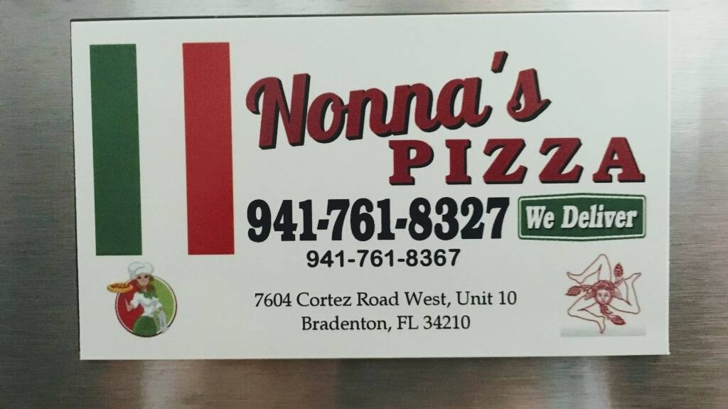 Nonnas Pizza | restaurant | 7604 Cortez Rd W #10, Bradenton, FL 34210, USA | 9417618327 OR +1 941-761-8327