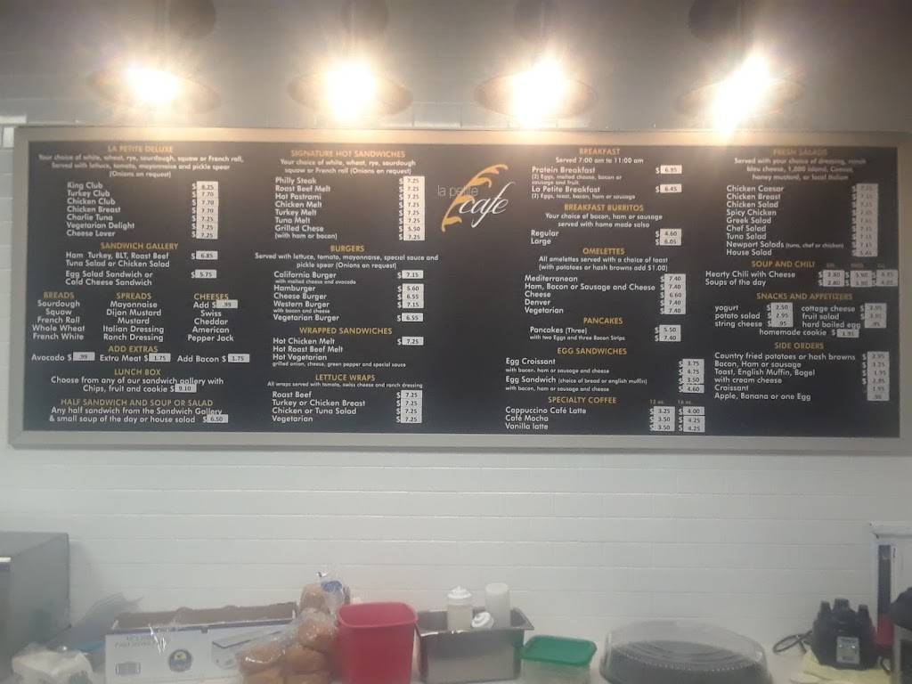 La Petite Cafe | restaurant | 660 Newport Center Dr, Newport Beach, CA 92660, USA | 9497200360 OR +1 949-720-0360