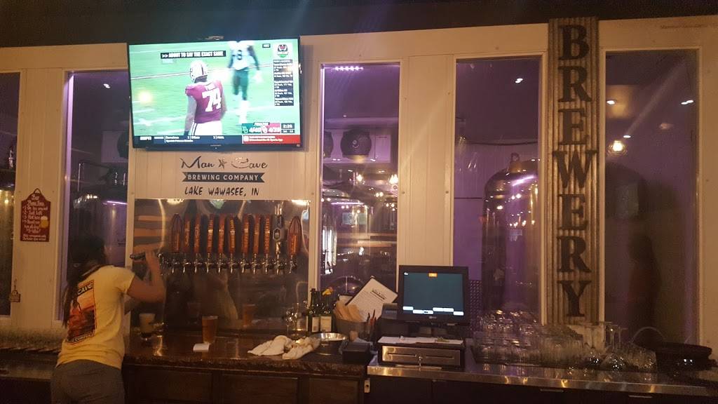 Man Cave Brewing Company | restaurant | 10201 IN-13, Syracuse, IN 46567, USA | 5743371308 OR +1 574-337-1308