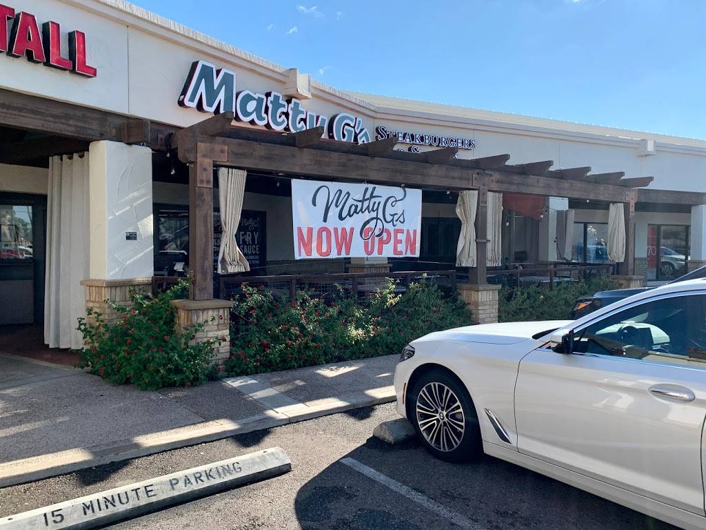 Matty Gs | restaurant | 6107 N Scottsdale Rd #110, Scottsdale, AZ 85250, USA | 4807020596 OR +1 480-702-0596