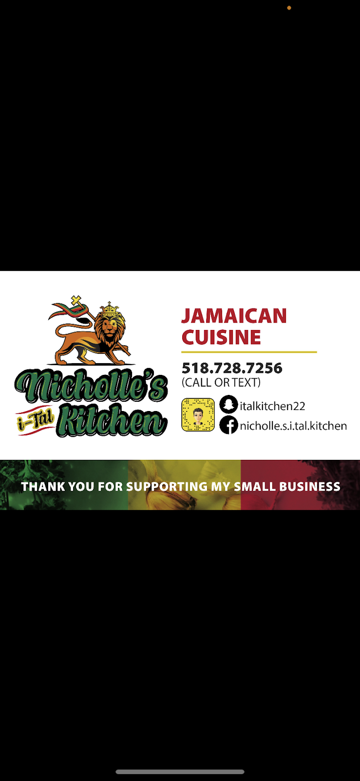 Nicholles I-tal Kitchen | restaurant | 68 Putnam St, Saratoga Springs, NY 12866, USA | 5187287256 OR +1 518-728-7256