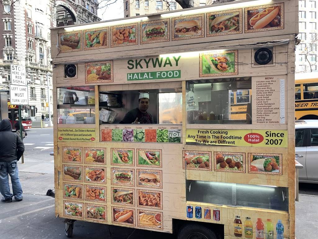 Skyway Halal Gyro Truck | restaurant | 2045 Broadway, New York, NY 10023, USA | 6469442701 OR +1 646-944-2701