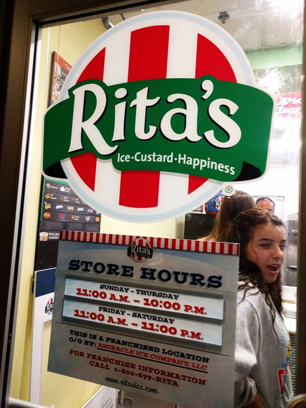 Ritas Italian Ice & Frozen Custard | restaurant | 5892 Santa Teresa Blvd, San Jose, CA 95123, USA | 4086226334 OR +1 408-622-6334