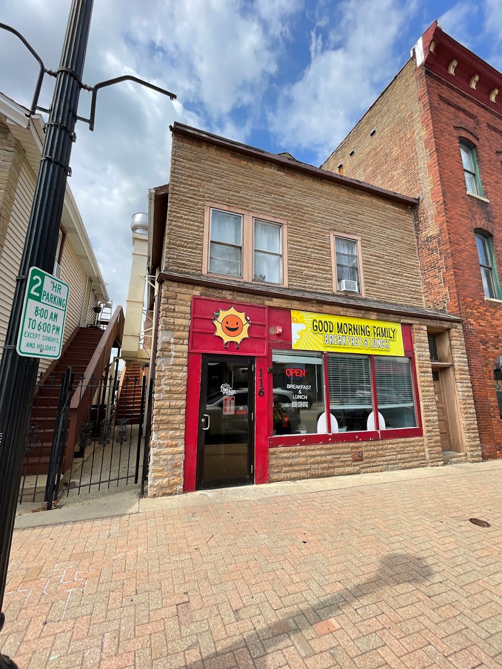 Good Morning Family | restaurant | 116 Main St, West Chicago, IL 60185, USA | 6305200742 OR +1 630-520-0742