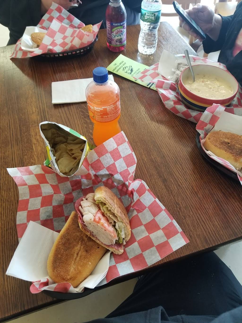 The Greatfull Bread Sandwich Shop | restaurant | 1277 Post Rd, Warwick, RI 02888, USA | 4017808878 OR +1 401-780-8878