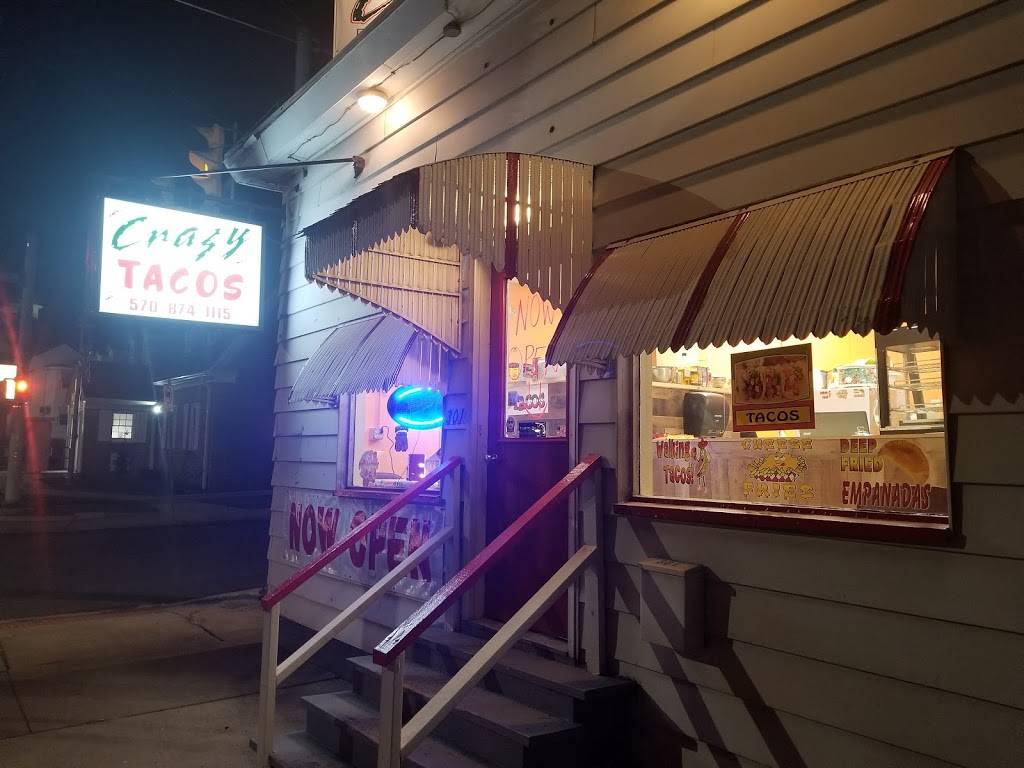 Crazy Tacos | restaurant | 301 S Lehigh Ave, Frackville, PA 17931, USA | 5708741115 OR +1 570-874-1115