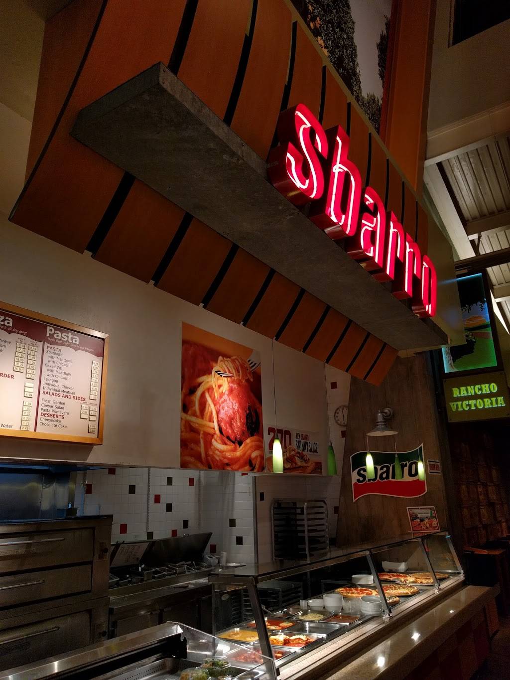 Sbarro | restaurant | 12434 N Mainstreet #101, Rancho Cucamonga, CA 91739, USA | 9096469663 OR +1 909-646-9663