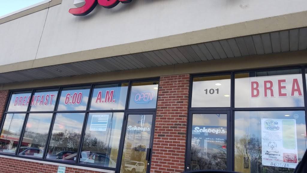 Schoops Hamburgers | restaurant | 5701 W Monee Manhattan Rd #101, Monee, IL 60449, USA | 7085346000 OR +1 708-534-6000