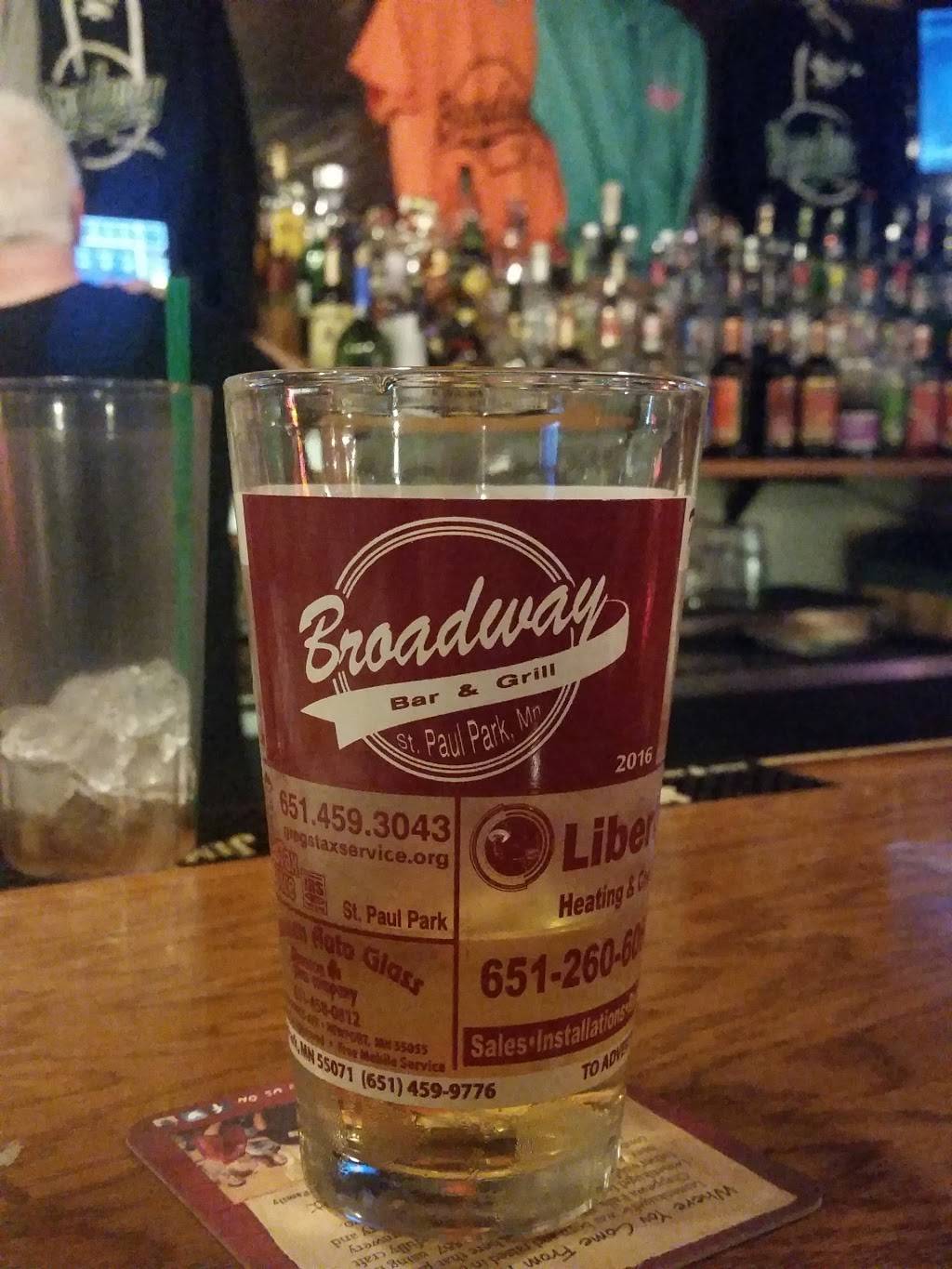 Broadway Bar & Grill | restaurant | 244 Broadway Ave, St Paul Park, MN 55071, USA | 6514599776 OR +1 651-459-9776