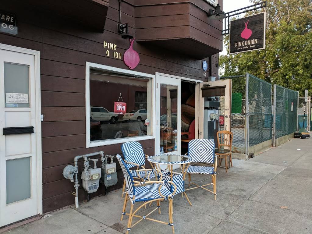 Pink Onion | restaurant | 64 14th St, San Francisco, CA 94103, USA | 4155292635 OR +1 415-529-2635