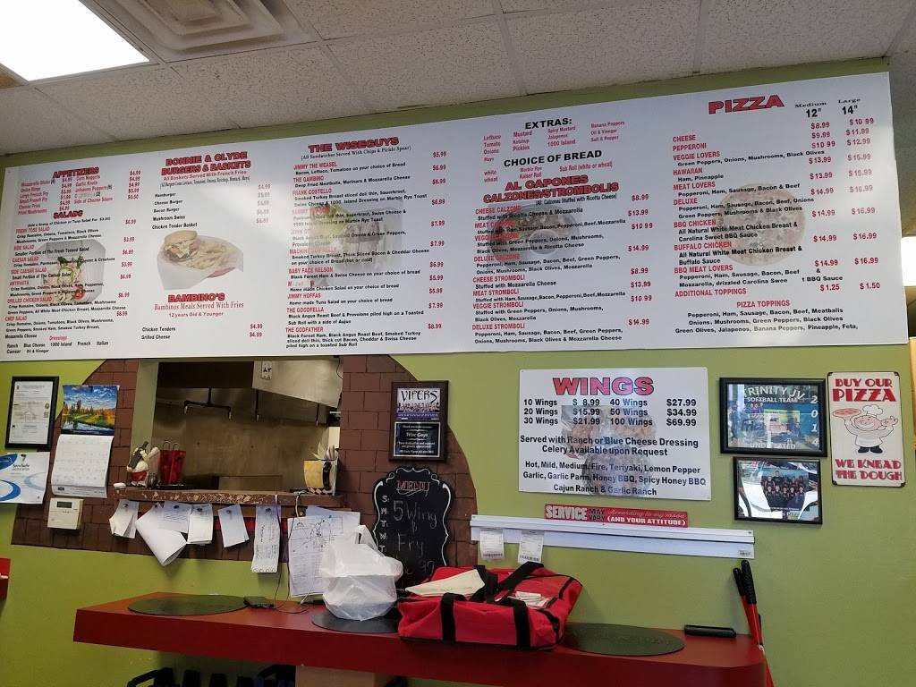 Wise Guys Pizza Cafe | restaurant | 1523 Chaffee Rd S, Jacksonville, FL 32221, USA | 9047839569 OR +1 904-783-9569