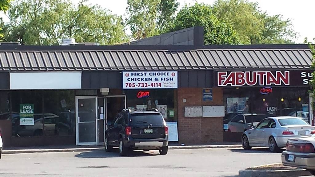 First Choice Chicken & Fish | restaurant | 477 Grove St E #8, Barrie, ON L4M 5W3, Canada | 7057334114 OR +1 705-733-4114
