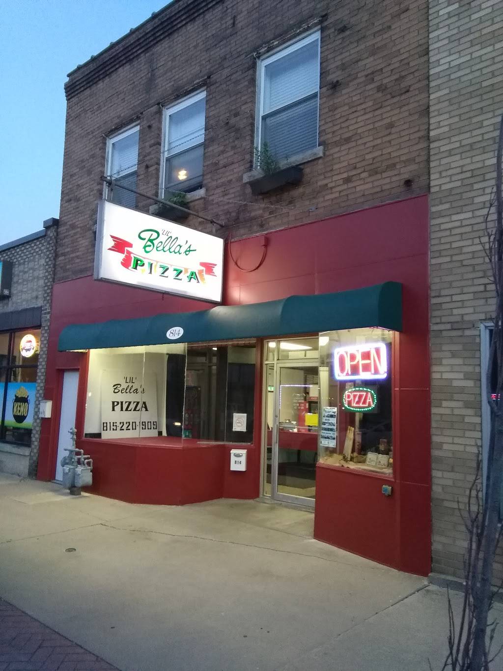 Lil Bellas Pizza | restaurant | 814 1st St, Lasalle, IL 61301, USA | 8152201909 OR +1 815-220-1909