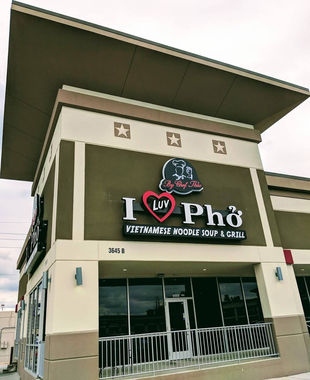 I Luv Pho By Chef Thao | restaurant | 3645 Cypress Creek Pkwy, Houston, TX 77068, USA | 8322861334 OR +1 832-286-1334