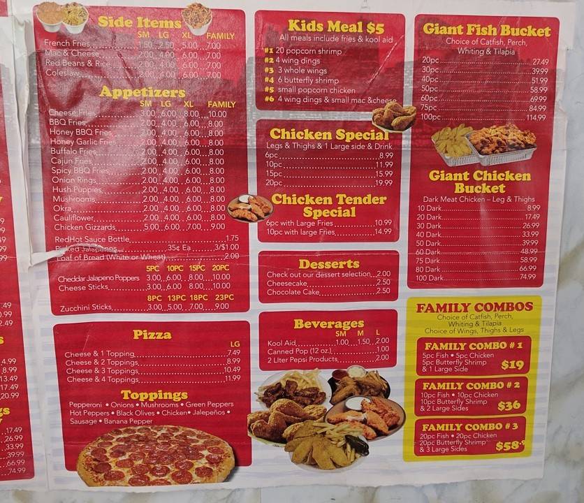 Manhattan Fish & Chicken | restaurant | 2575 E 55th St, Cleveland, OH 44104, USA | 2164260200 OR +1 216-426-0200