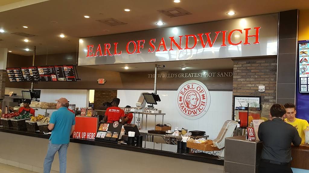 Earl of Sandwich | restaurant | 6000 Glades Road Boca Town, Center Mall, Boca Raton, FL 33431, USA | 5617500710 OR +1 561-750-0710