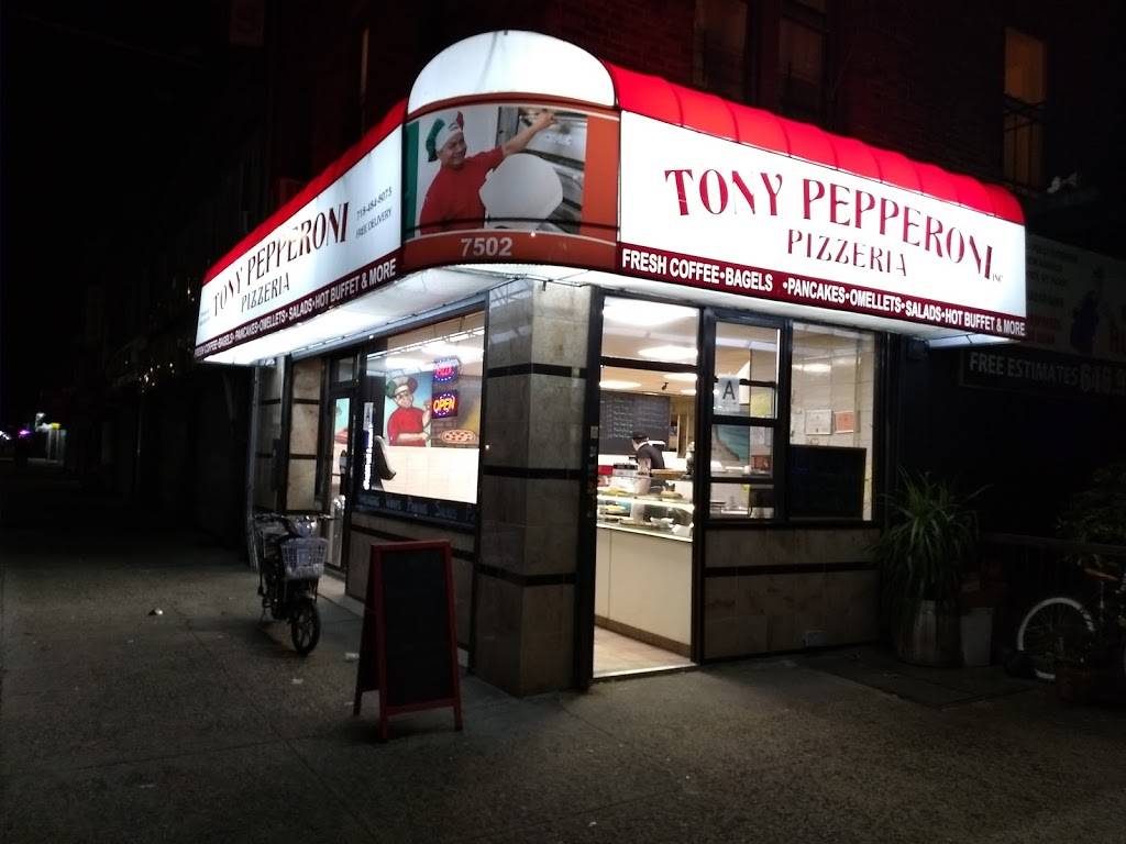Tony Pepperoni | meal delivery | 7502 18th Ave, Brooklyn, NY 11214, USA | 7184848073 OR +1 718-484-8073