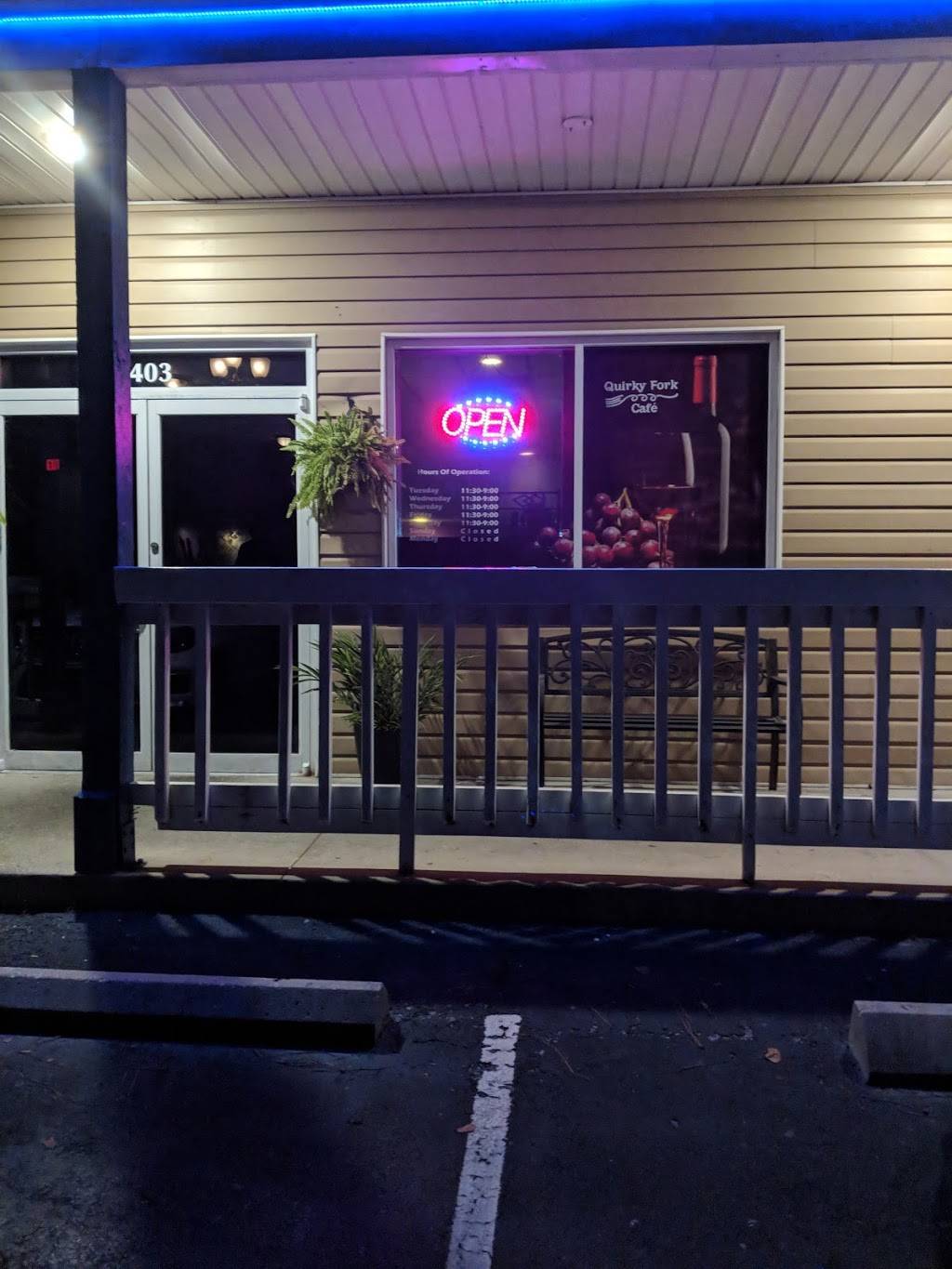 Quirky Fork Cafe | restaurant | 191 Orange St, Palm Harbor, FL 34683, USA | 7274006800 OR +1 727-400-6800