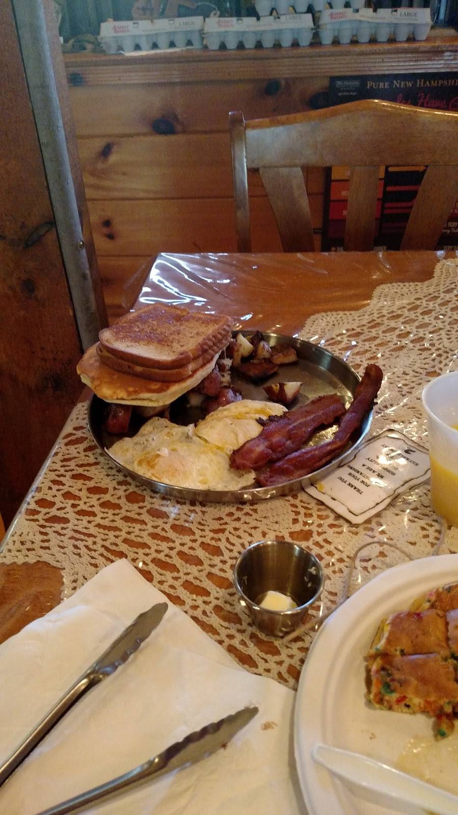 Heritage Farm Pancake House | restaurant | 15 Parker Hill Rd, Sanbornton, NH 03269, USA | 6035245400 OR +1 603-524-5400