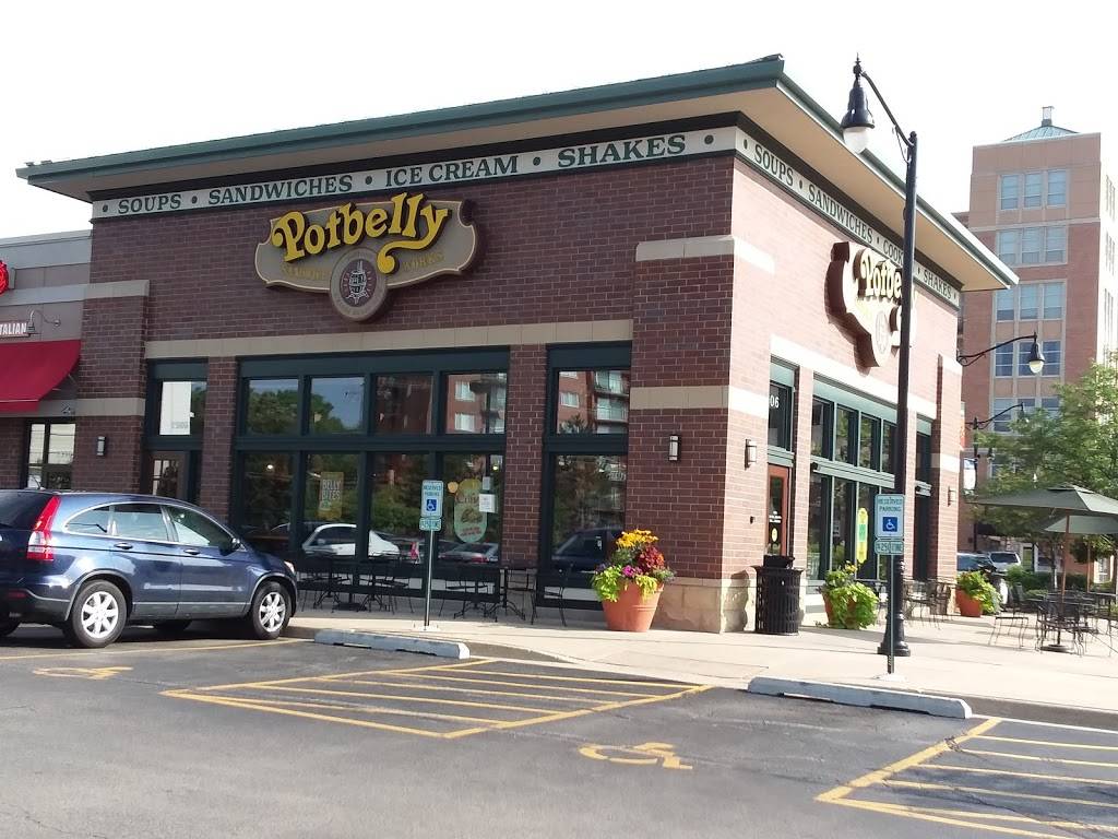 Potbelly Sandwich Shop | restaurant | 1506 Market St, Des Plaines, IL 60016, USA | 8472975454 OR +1 847-297-5454