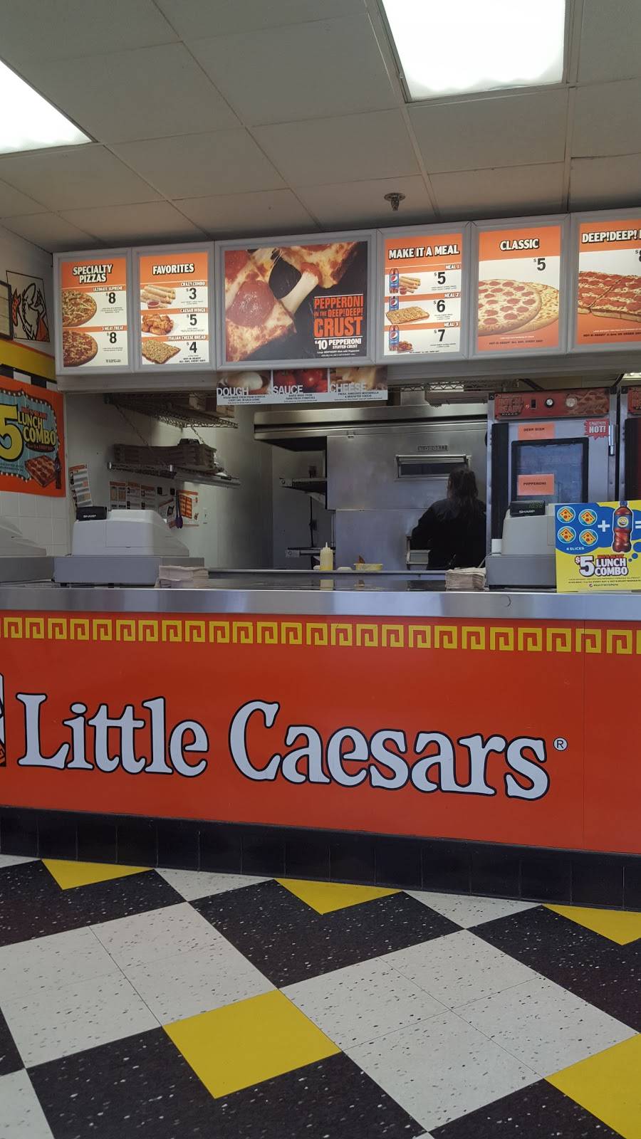 Little Caesars Pizza | meal takeaway | 7820 Poplar Ave #14, Germantown, TN 38138, USA | 9017575626 OR +1 901-757-5626