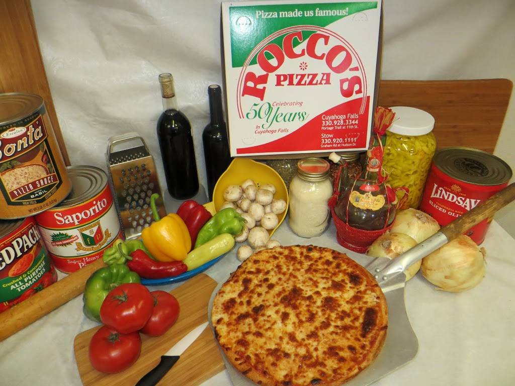 Roccos Pizza Shop - Graham Road | restaurant | 973 Graham Rd, Cuyahoga Falls, OH 44221, USA | 3309201111 OR +1 330-920-1111