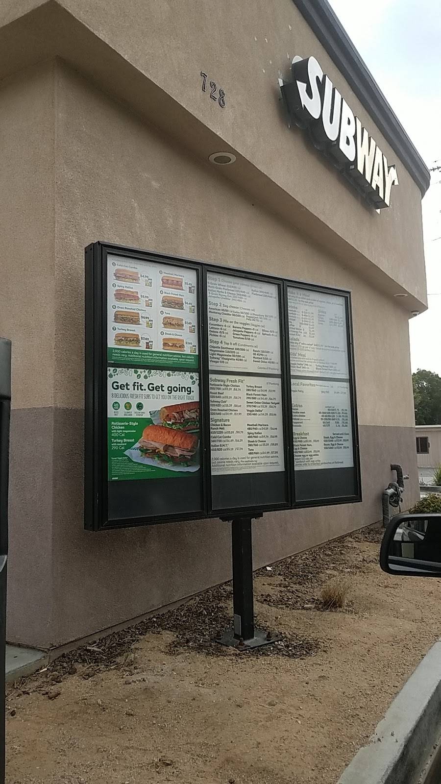 Subway | restaurant | 728 Avenue J, Lancaster, CA 93534, USA | 6617237821 OR +1 661-723-7821