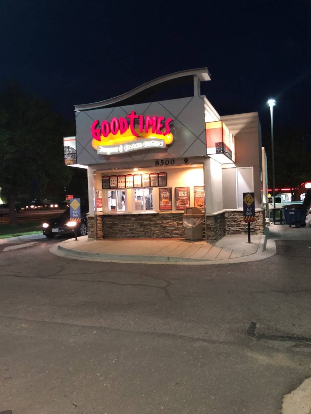 Good Times Burgers & Frozen Custard | restaurant | 8500 W Crestline Ave, Littleton, CO 80123, USA | 3039337733 OR +1 303-933-7733