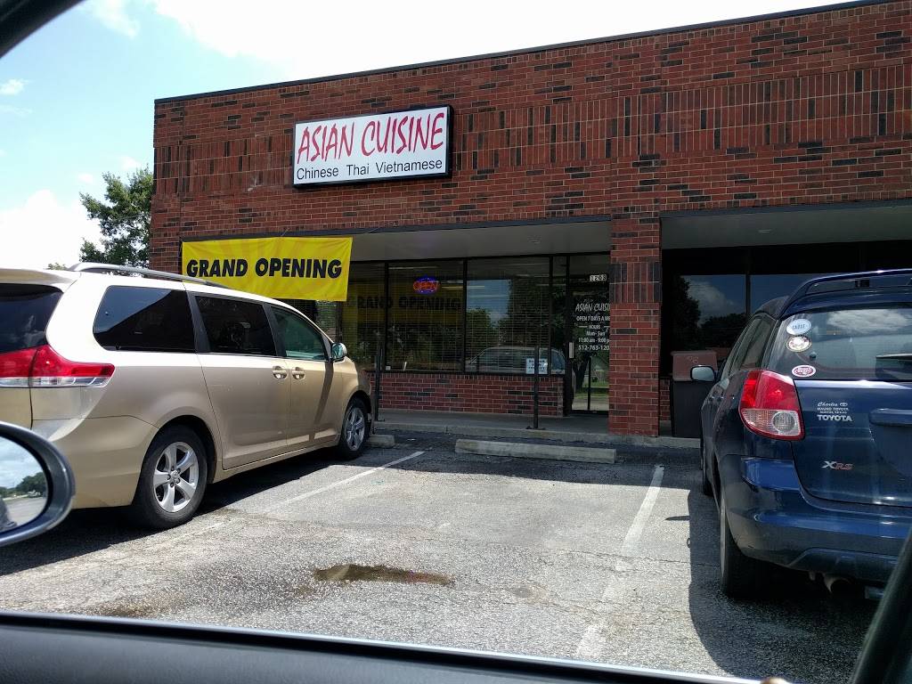 Asian Cuisine Restaurant | restaurant | 1203 Leander Rd, Georgetown, TX 78628, USA | 5127631206 OR +1 512-763-1206