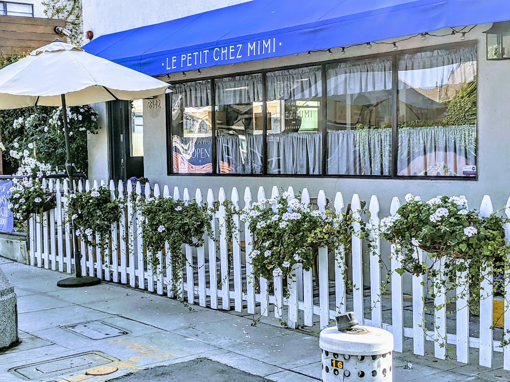 Le Petit Chez Mimi | restaurant | 2842 Colorado Ave, Santa Monica, CA 90404, USA | 3102644464 OR +1 310-264-4464