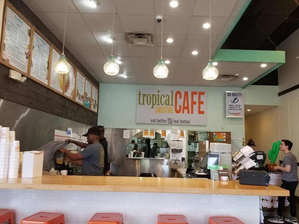 Tropical Smoothie Cafe | restaurant | 11011 Causeway Blvd, Brandon, FL 33511, USA | 8136841962 OR +1 813-684-1962