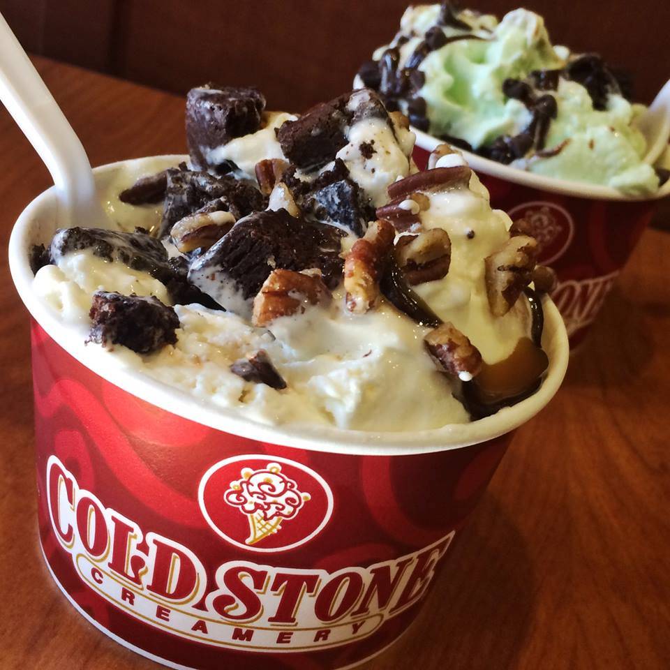Cold Stone Creamery | bakery | 3350 Footbridge Ln STE 121, Hope Mills, NC 28348, USA | 9102638021 OR +1 910-263-8021