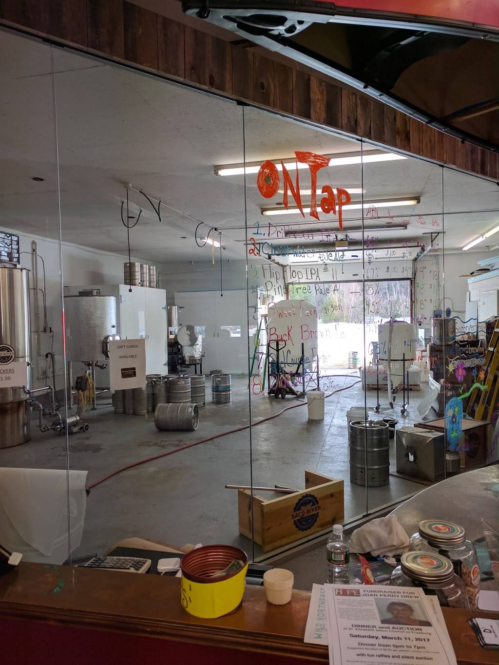 Saco River Brewing |  | 10 Jockey Cap Ln, Fryeburg, ME 04037, USA | 2072563028 OR +1 207-256-3028