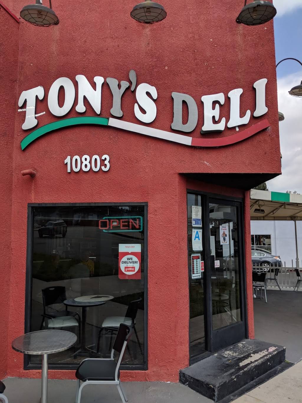 Tonys Deli | restaurant | 10803 Riverside Dr, North Hollywood, CA 91602, USA | 8189850011 OR +1 818-985-0011