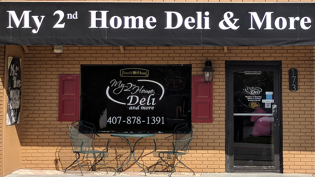 My 2nd Home Deli and More | restaurant | 173 N Country Club Rd, Lake Mary, FL 32746, USA | 4078781391 OR +1 407-878-1391