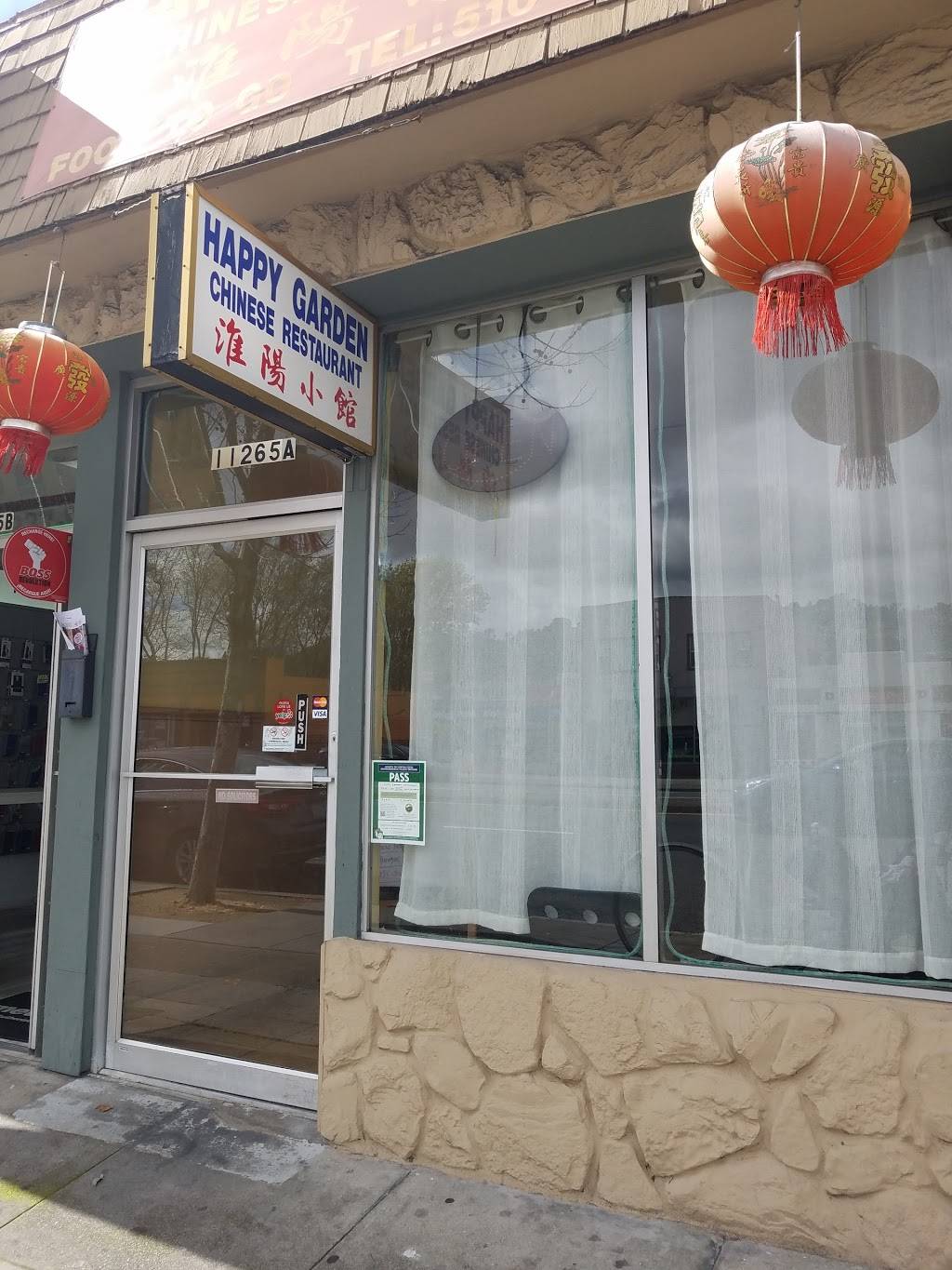 Happy Garden | restaurant | 11265 San Pablo Ave, El Cerrito, CA 94530, USA | 5102336268 OR +1 510-233-6268