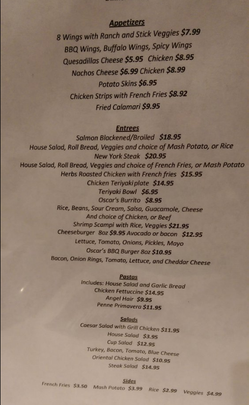 Oscars Restaurant Bar & Grill | restaurant | 5250 W El Segundo Blvd, Hawthorne, CA 90250, USA | 3106163200 OR +1 310-616-3200